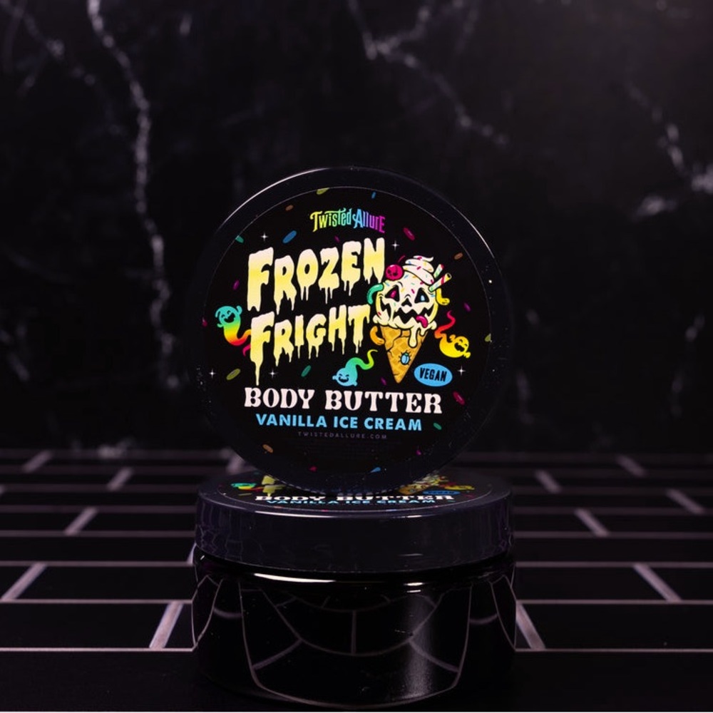 Twisted Allure Frozen Fright Body Butter - Vanilla Ice Cream Scented Lotion